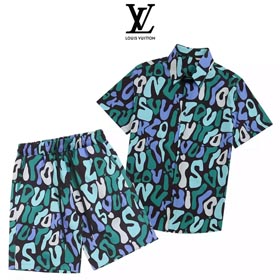 LV Louis Vuitton Camisas Trajes-1190  