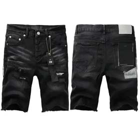 Vaqueros cortos púrpura-2434  