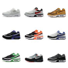 Nike zapatos de correr con cojinete de aire de encaje para hombres y mujeres-2665  