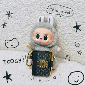 Louis Vuitton LV carta mini portátil llavero-3553  