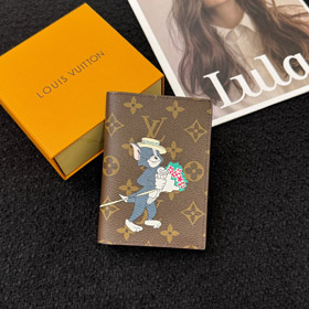 Louis Vuitton LV Cartas Animales Portador de Pasaporte-3578  