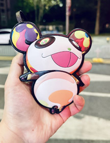 Louis Vuitton LV oso cuerda cuero bolsa colgante-3623  