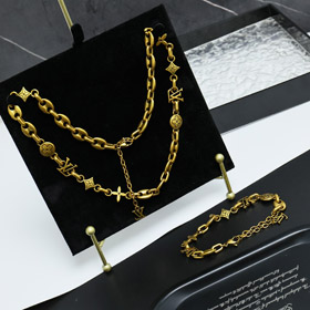 Louis Vuitton LV Carta Floral Pulsera-3638  