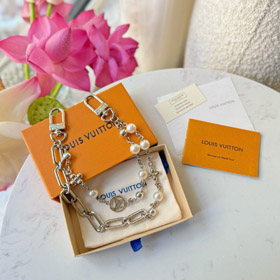 Louis Vuitton LV perla bolso cadena colgante-3648  