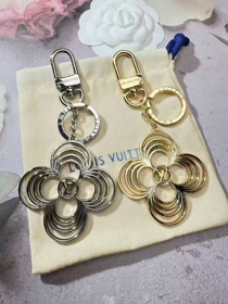 Louis Vuitton LV floral hueco pétalo llavero-3866  