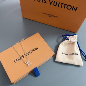 Louis Vuitton LV completo diamante carta collar-3955  