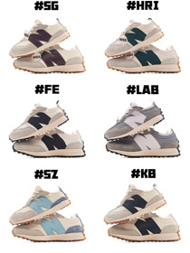 New Balance NB 327 versión ancha zapatos de carrera retro casual para niños-4081  