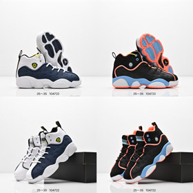 Jordan Jumpman Team II zapatos de baloncesto de corte medio para niños-4152  