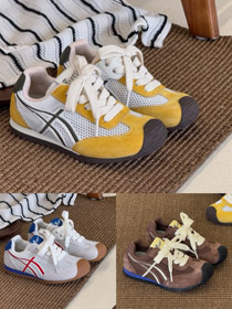 Asics conjunto de red única misma pegatina lateral zapatos para niños-4216  