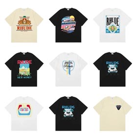 RHUDE Moda camisetas Camisetas-1241