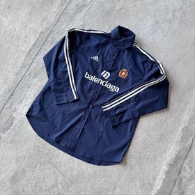 Nuevo Adidas Balenciaga Manchester United co-marca camisa de manga larga (15 estilos) -1611