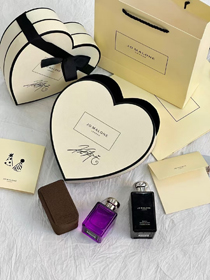 Jo Malone set de dos piezas 520 amor rosa púrpura y madera pura y perfume de cedro-3002  
