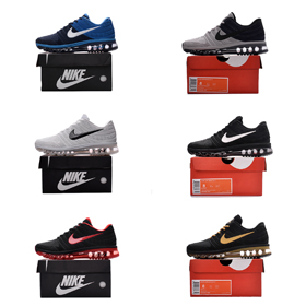 Nike malla completa palma almohadillo de aire respirable absorber choques zapatos de carrera-2708