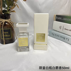TOMFORD TF botella blanca perfume de almizcle blanco-3166
